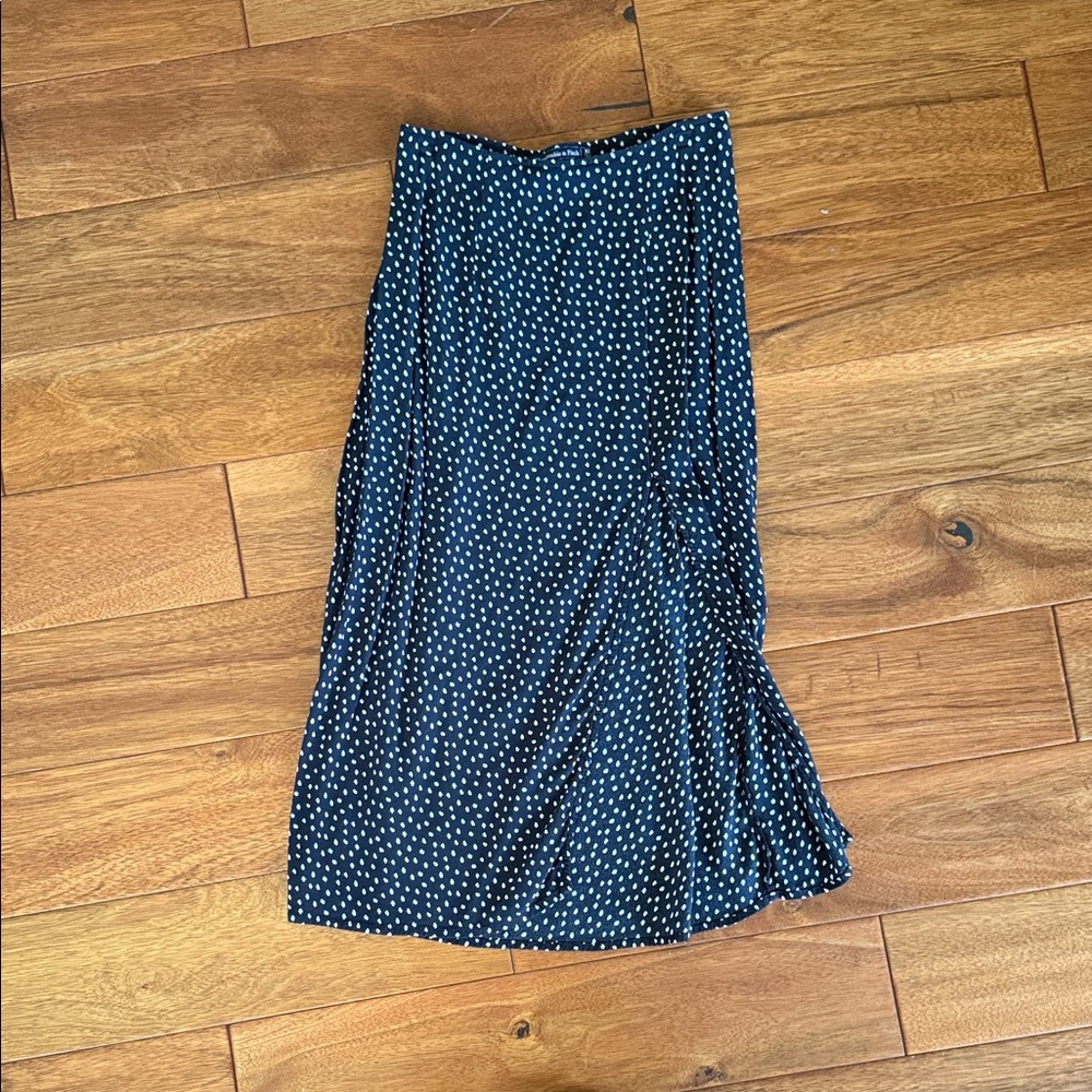 American Eagle Outfitters Asymmetrical Navy Skirt